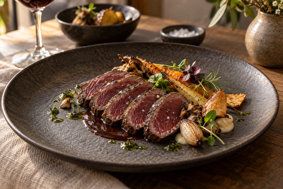EL CHEF DE HORNADY: TATAKI DE LOMOS DE CIERVO