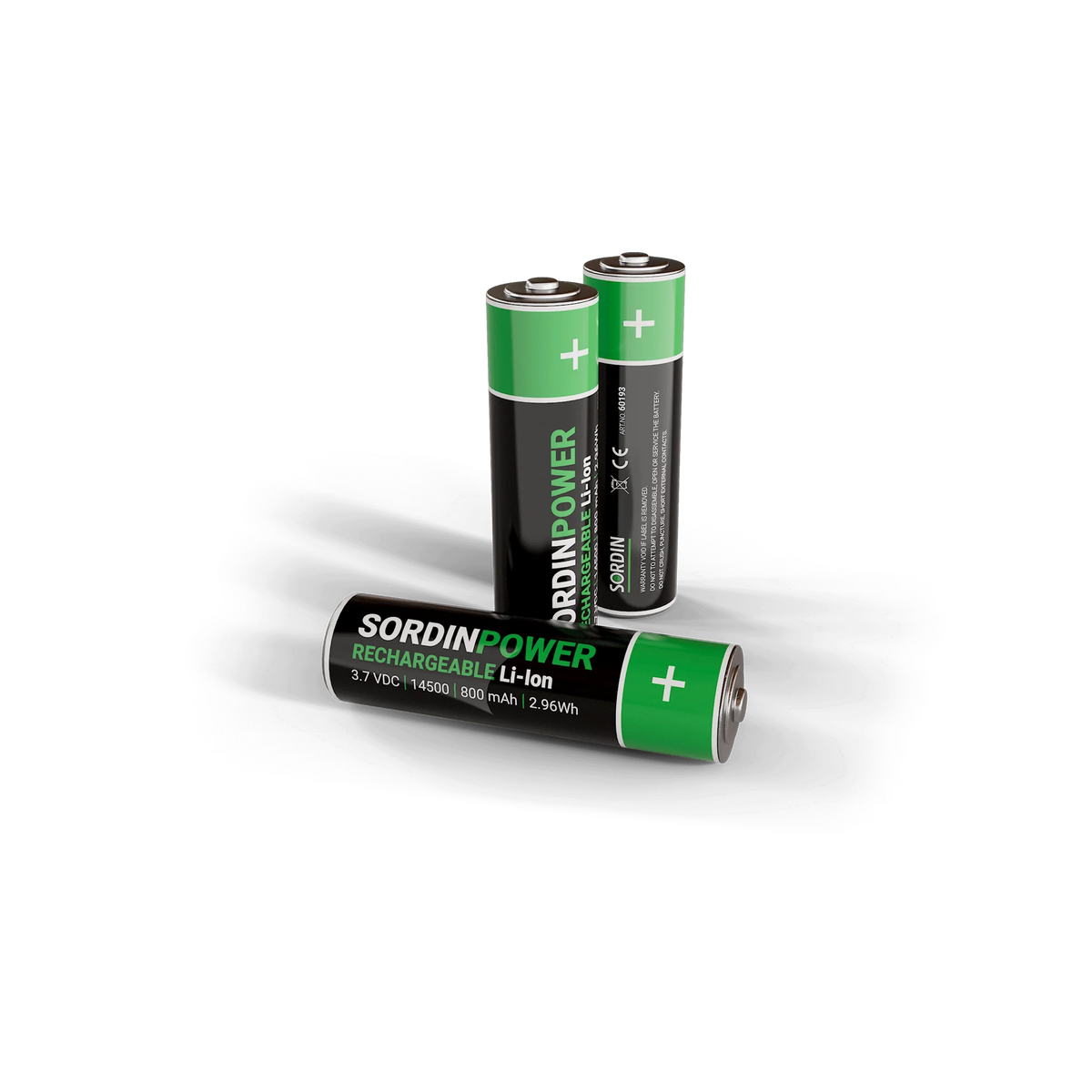 Sordin Power Battery 14500 recargable Lion-ion 3,7V