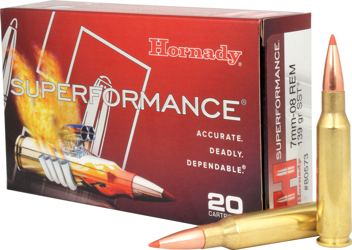 SUPERFORMANCE SST- 7MM-08 REM 139 GR SST® SPF- Caja 20