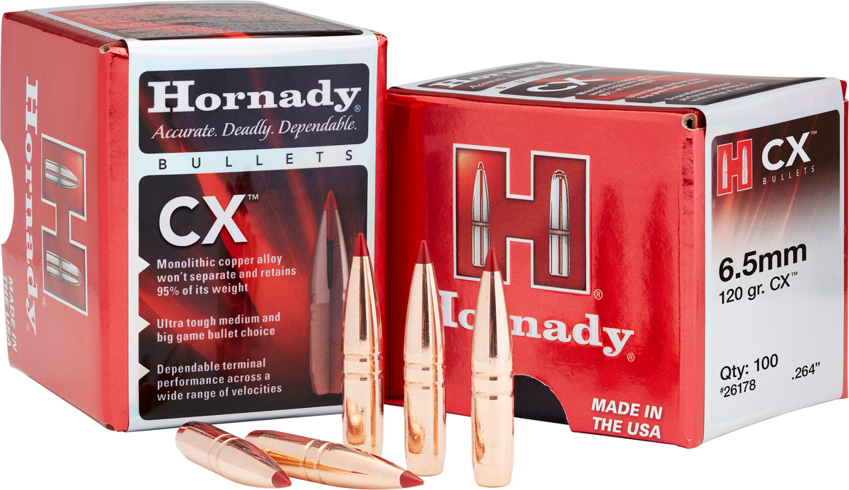 Puntas Rifle CX & PUNTAS CX 6MM .243 80 GR CX™- Caja 50 & PUNTAS CX 6.5MM .264 120 GR CX™- (50)
