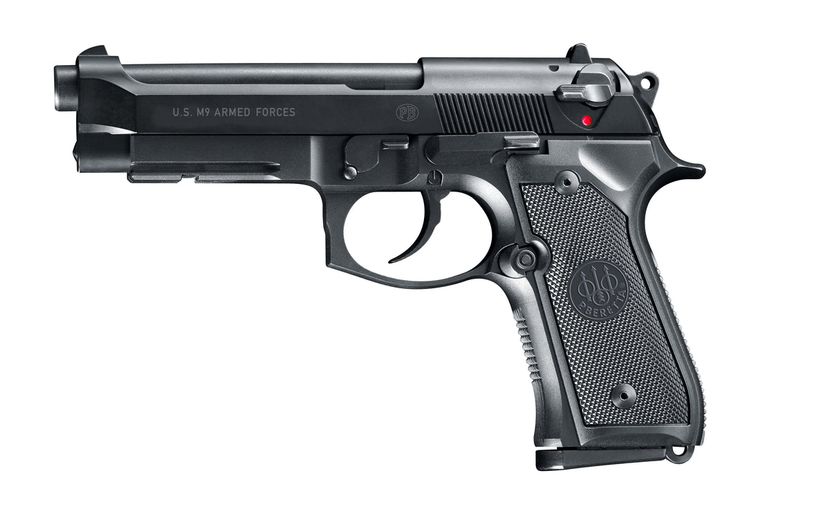 Beretta M9 & ASG -Beretta M9 6mm- Shot Up- Negra