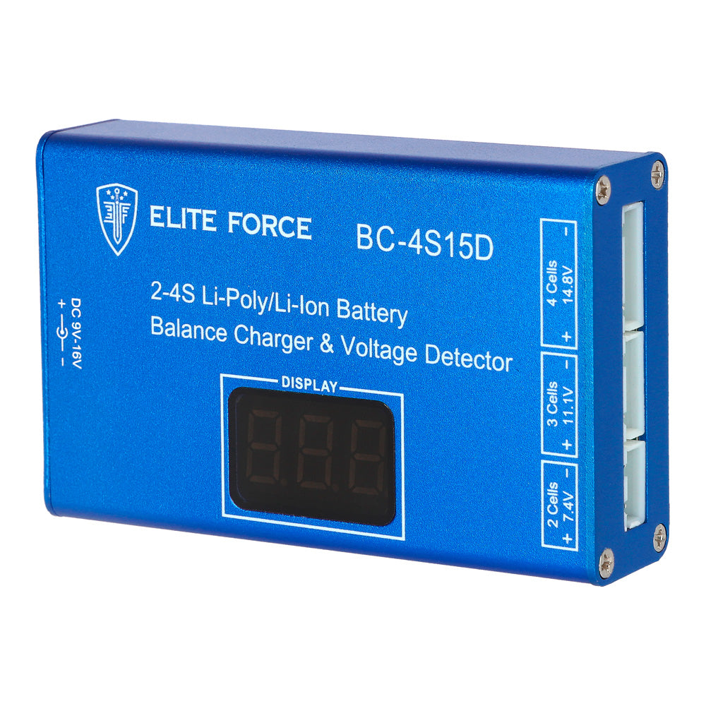 Baterias recargables -Elite Force LiPo Cargador-Li-ion