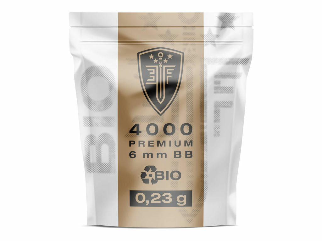 BB-Elite Force-Blancas-6mm-0,25-Bolsa Zipper 4000 uds