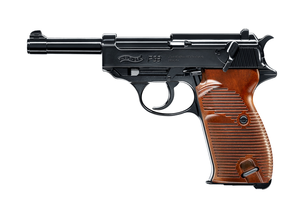 Walther P38-Co2 & Co2-Walther P38-4,5mm BB-Negra