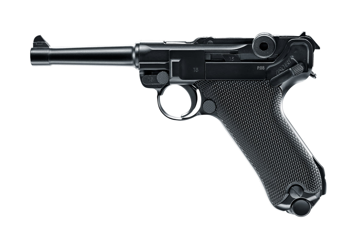 Legends P08-Co2 & Co2-Legends P08-4,5mm BB-Negra & Co2-Legends P08-4,5mm BB-Negra Blowback