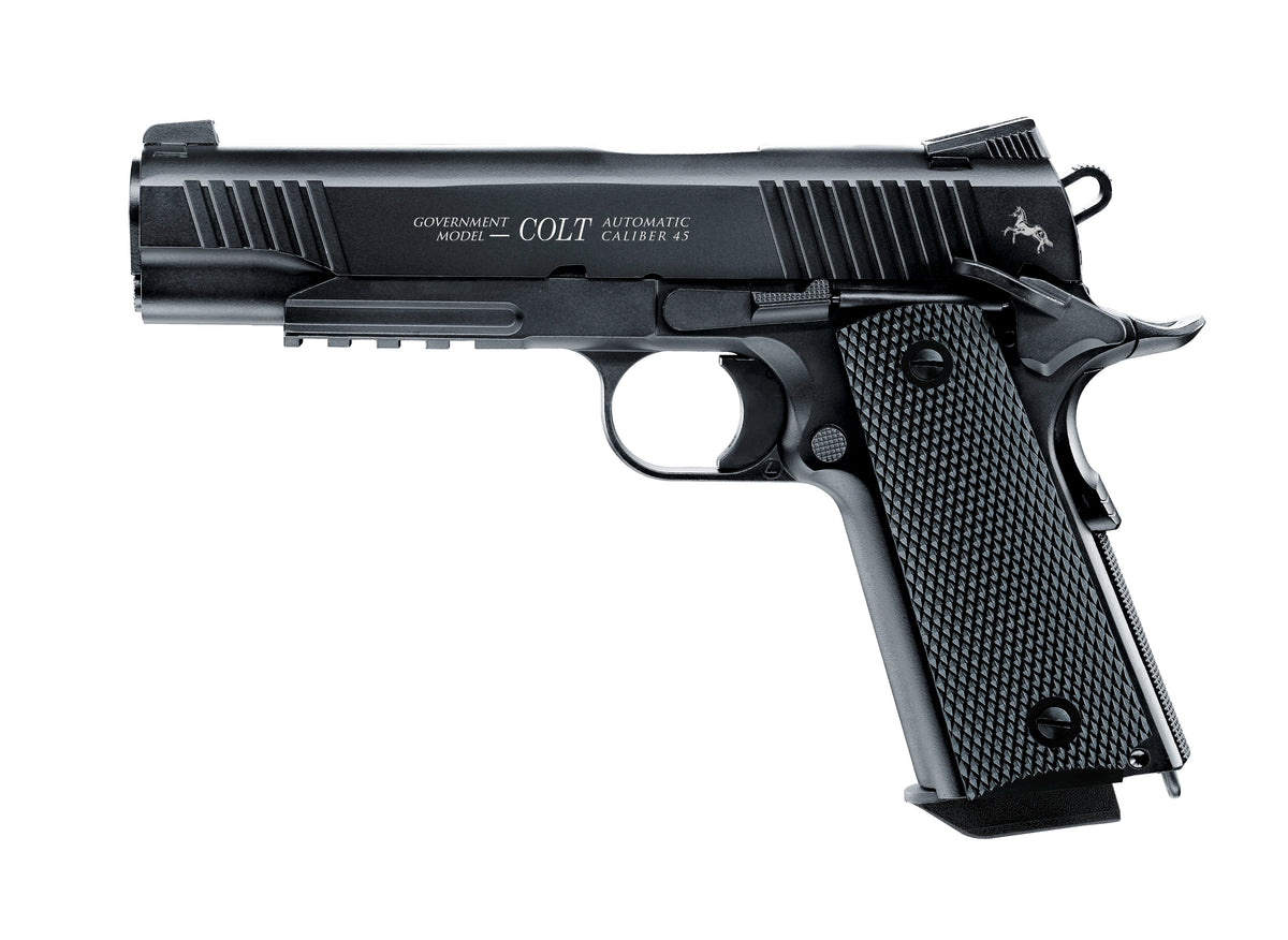Colt M45 A1 CQBP-Co2 & Co2-Colt M45 A1 CQBP-4,5mm BB-Negra