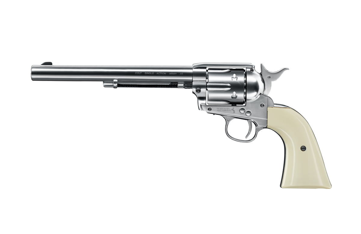 Colt SA Army 45- Nickel -Co2 & Co2-Colt SA Army 45- Nickel -4,5mm BB-Nickel