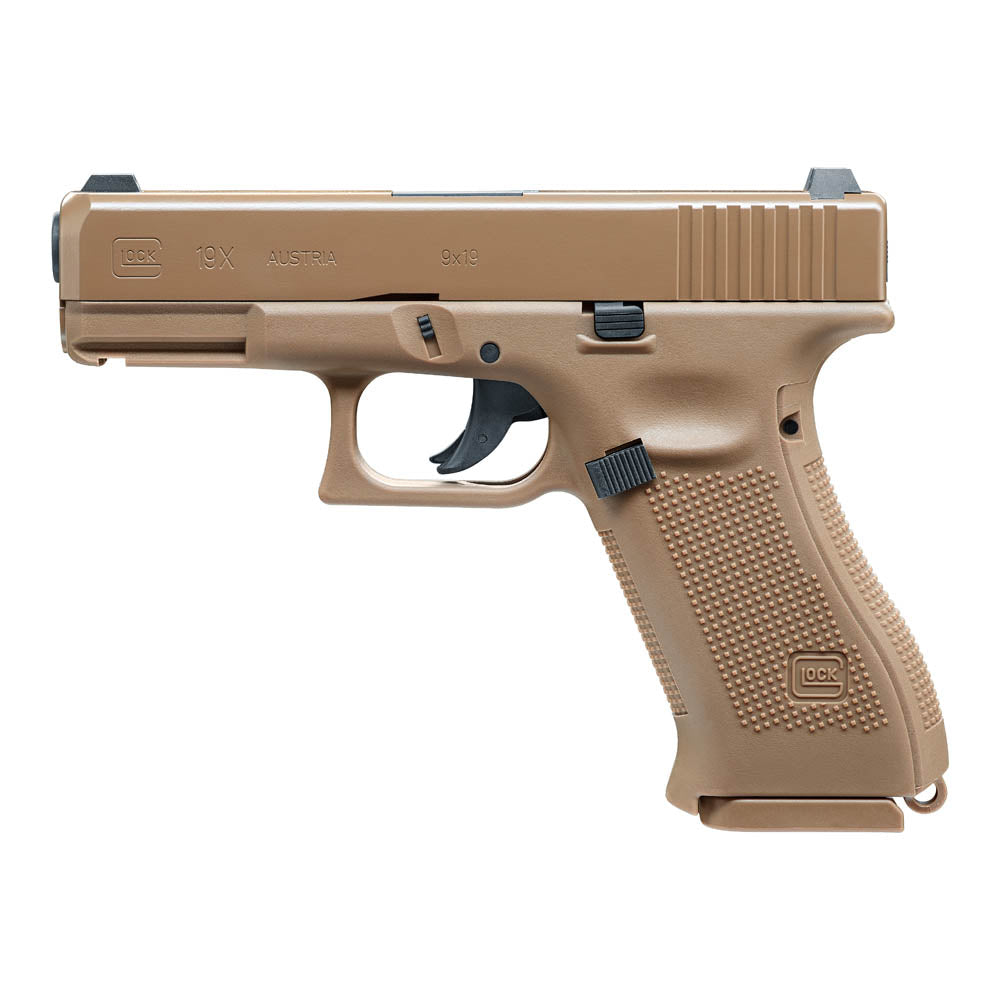 Glock 19X-Co2 & Co2-Glock 19X-4,5mm BB-Coyote