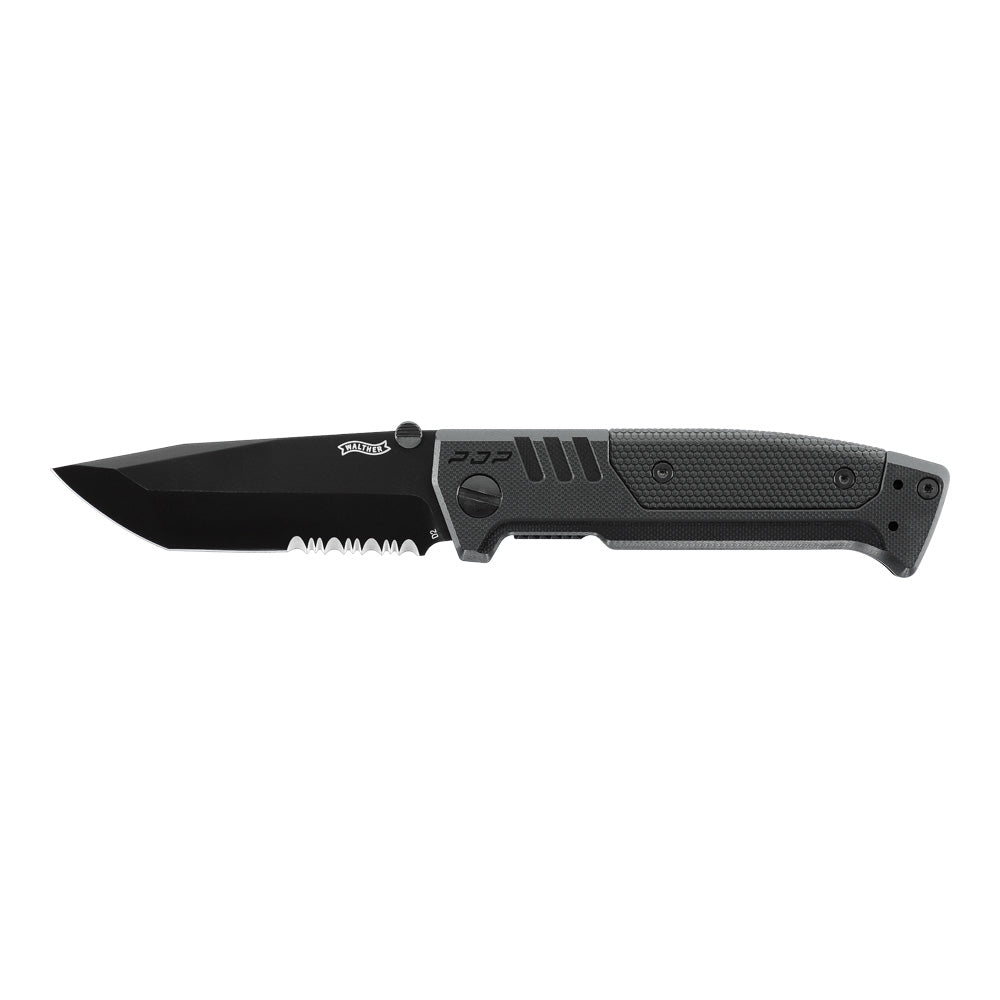 Walther PDP Tanto Folder Serrated