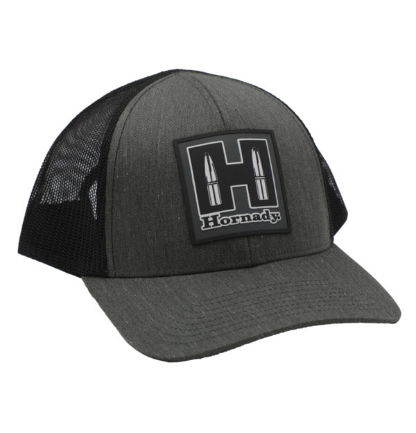Gorra Hornady Gray & Black Mesh & Gorra Hornady Gray & Black Mesh