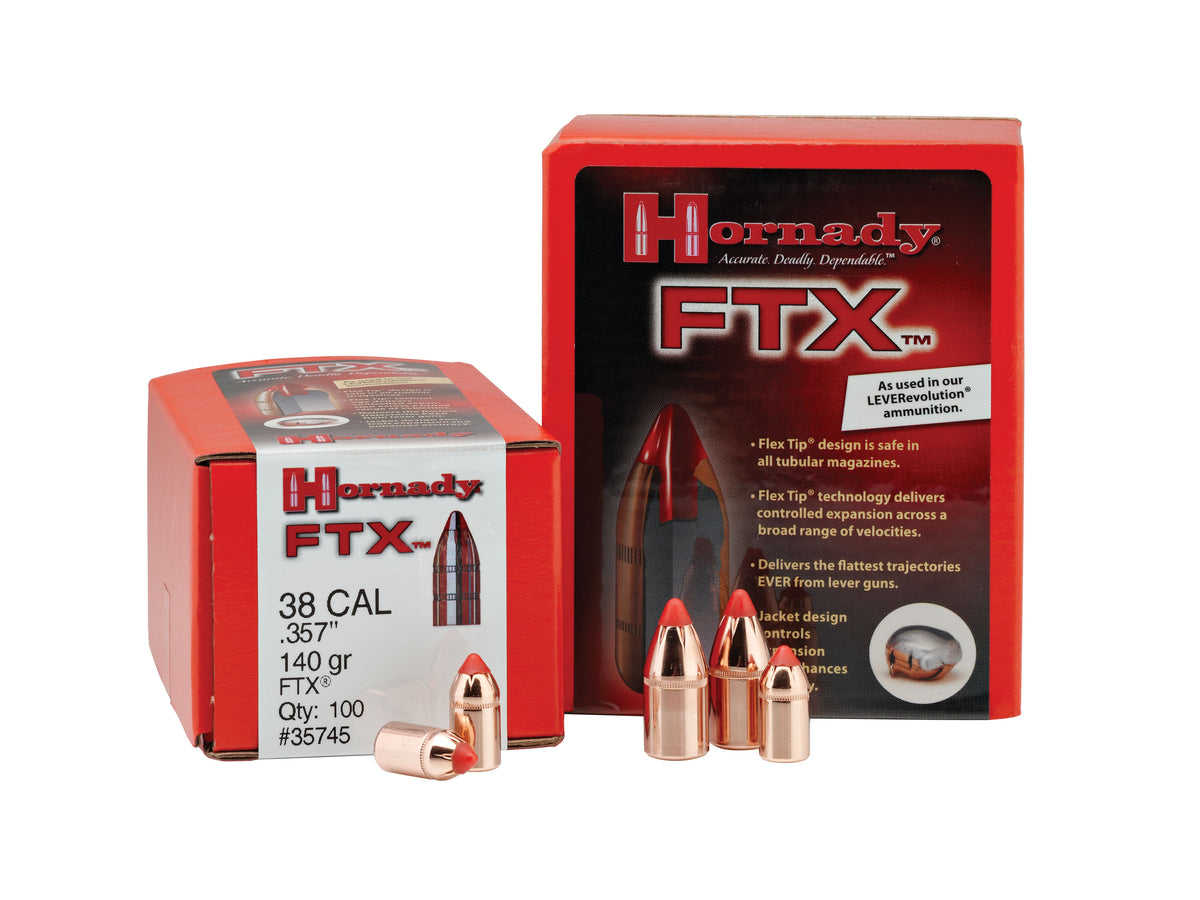 Puntas Pistol FTX & PUNTAS FTX-38 CAL .357 140 GR FTX®- Caja 100