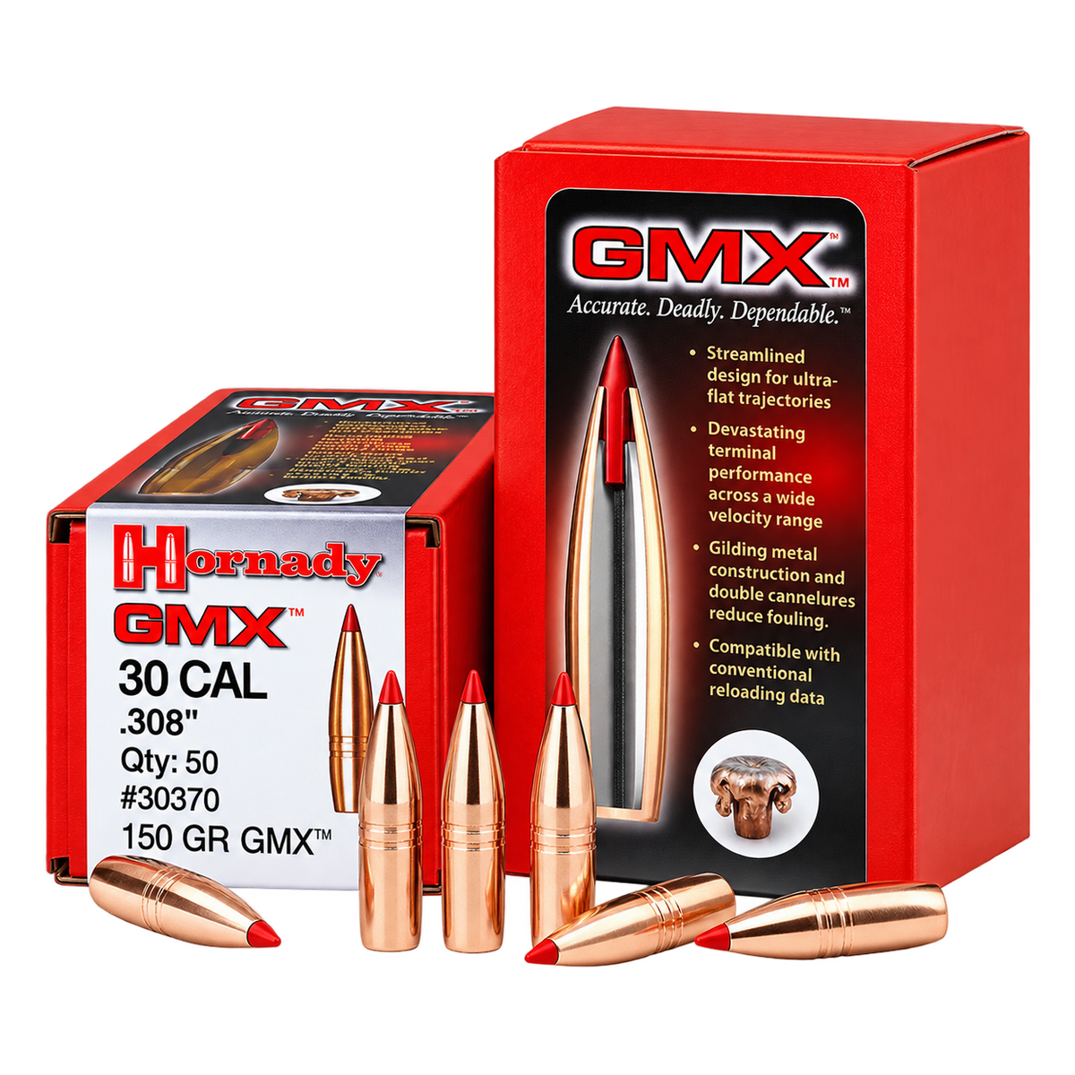 Puntas Rifle GMX & GMX 270/6.8 .277 100 GR -CJ50 UDS-M1500