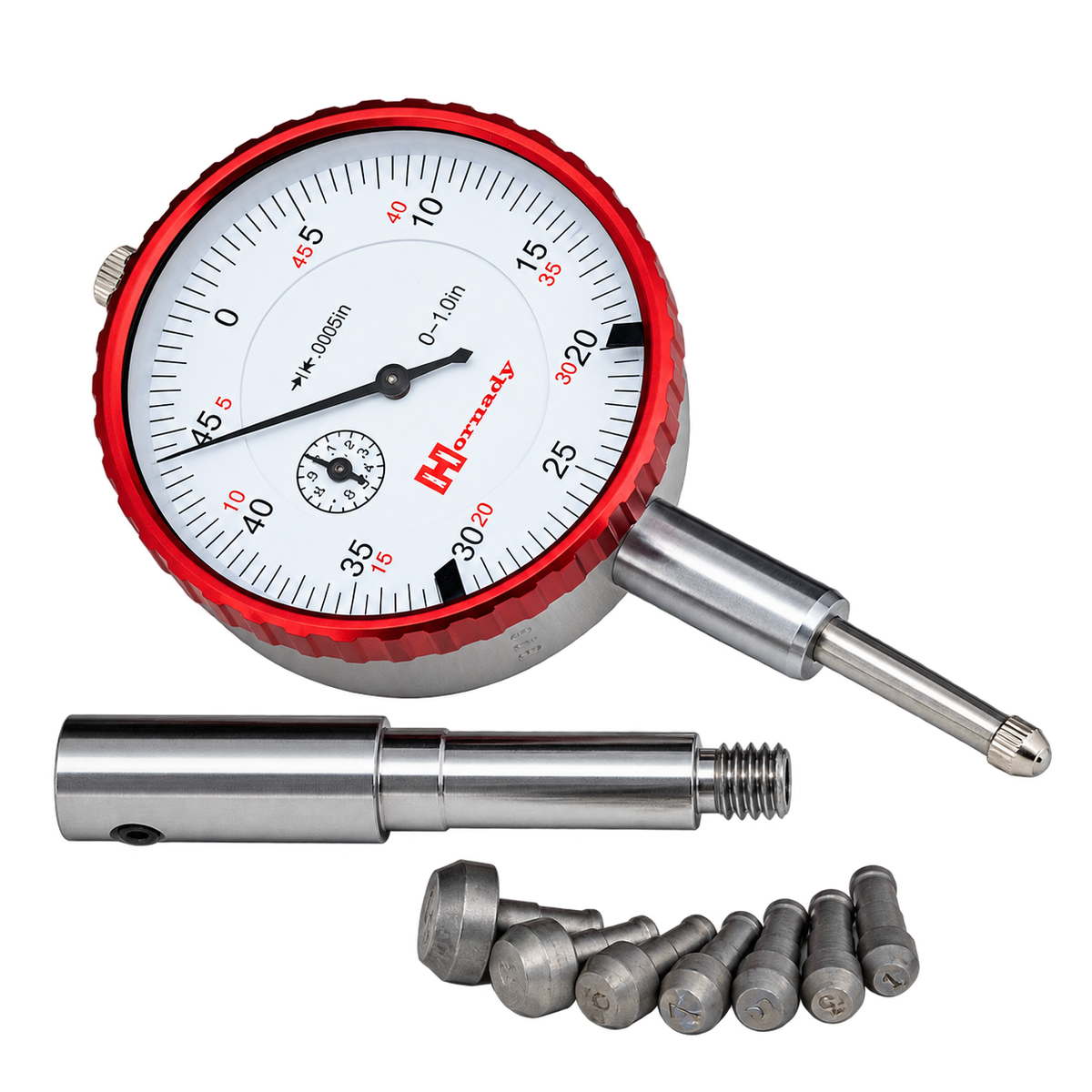 Calibre Medidor Cuello & NECK WALL THICKNESS GAUGE & CARTRIDGE GAUGE 380 AUTO (.355)