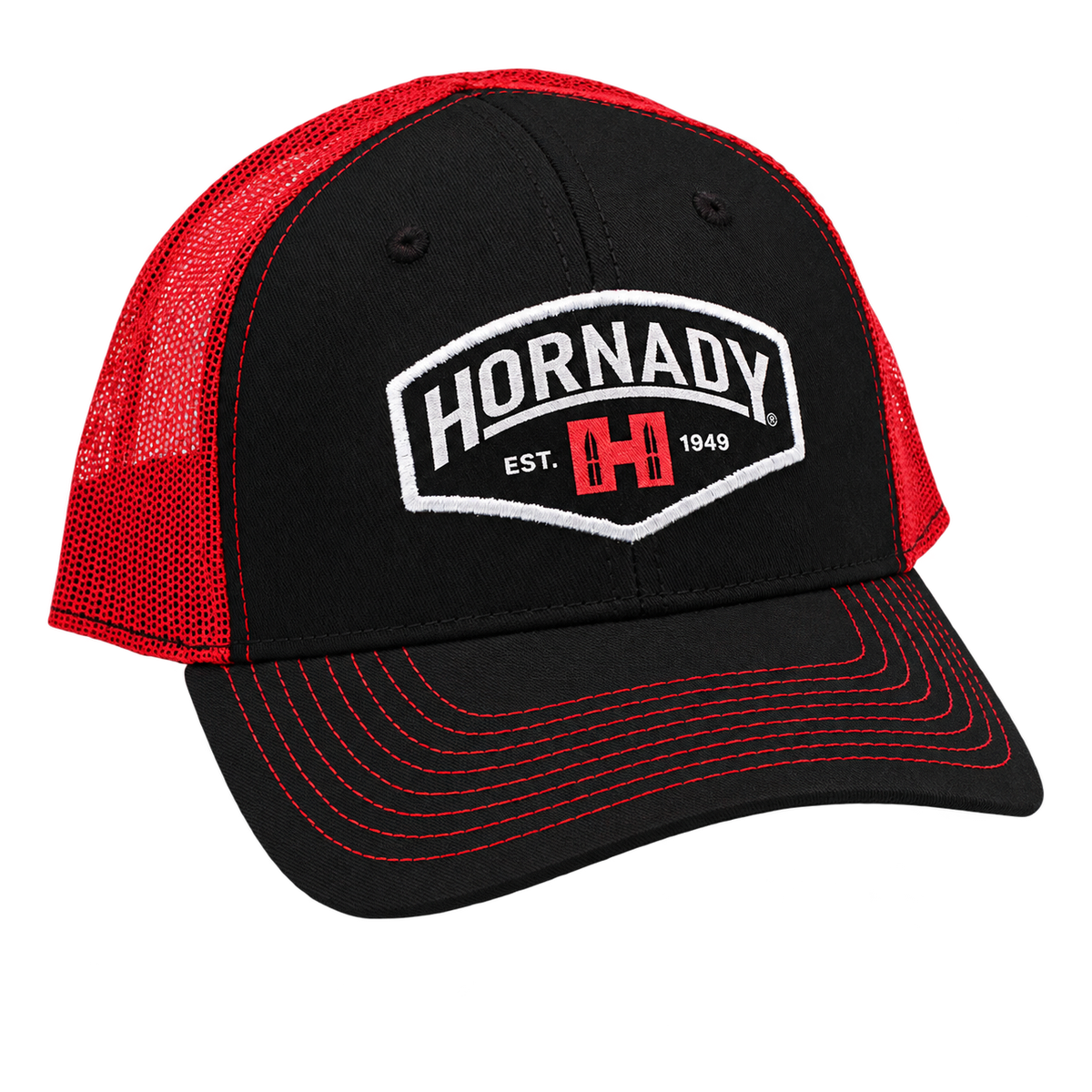 Gorra Hornady Negra & Roja Est Mes