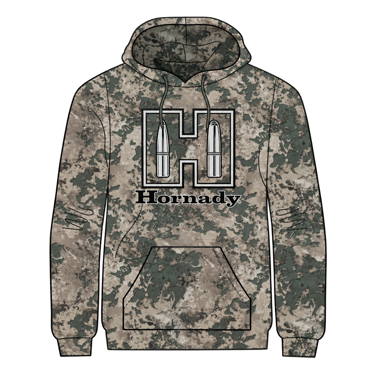 Hoodie Hornady Camo & Hoodie Hornady Camo M & Hoodie Hornady Camo L & Hoodie Hornady Camo XL
