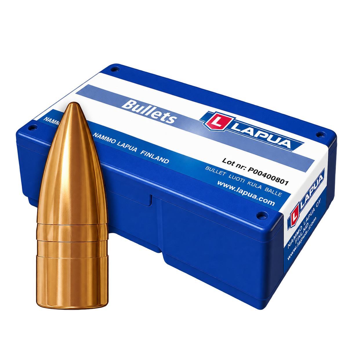 Puntas Rifle Lapua & Puntas Rifle Lapua-.30 (7,83 mm / .308)-123 GR-FMJ--100 uds