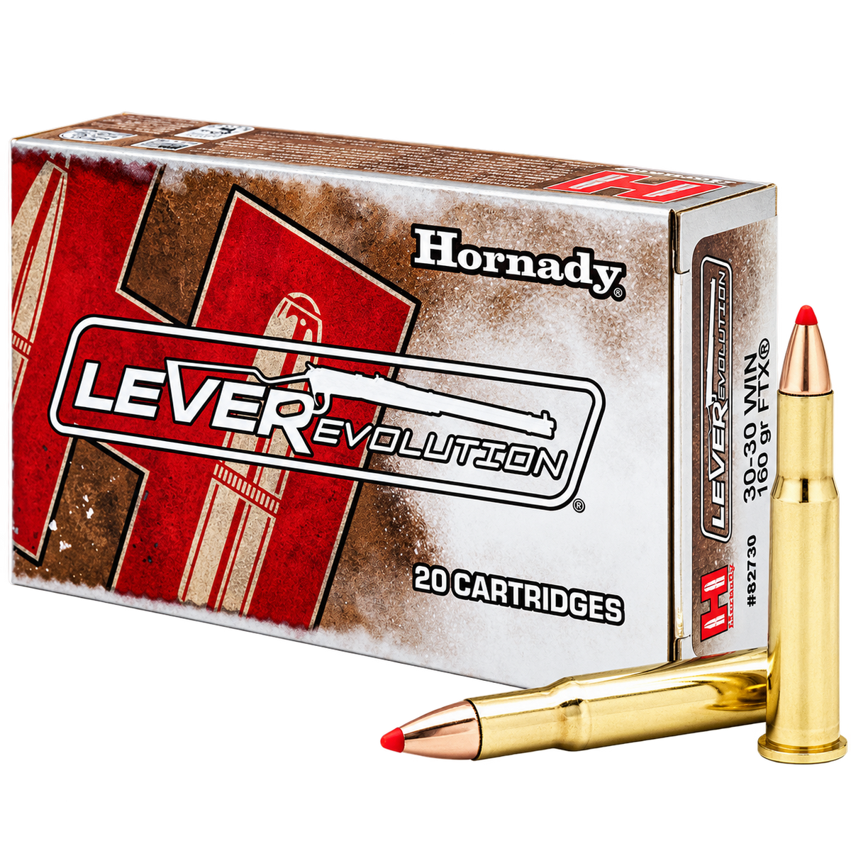 Lever Revolution & LEVER REVOLUTION-45-70 GOVT 325 GR FTX® LVREV- Caja 20