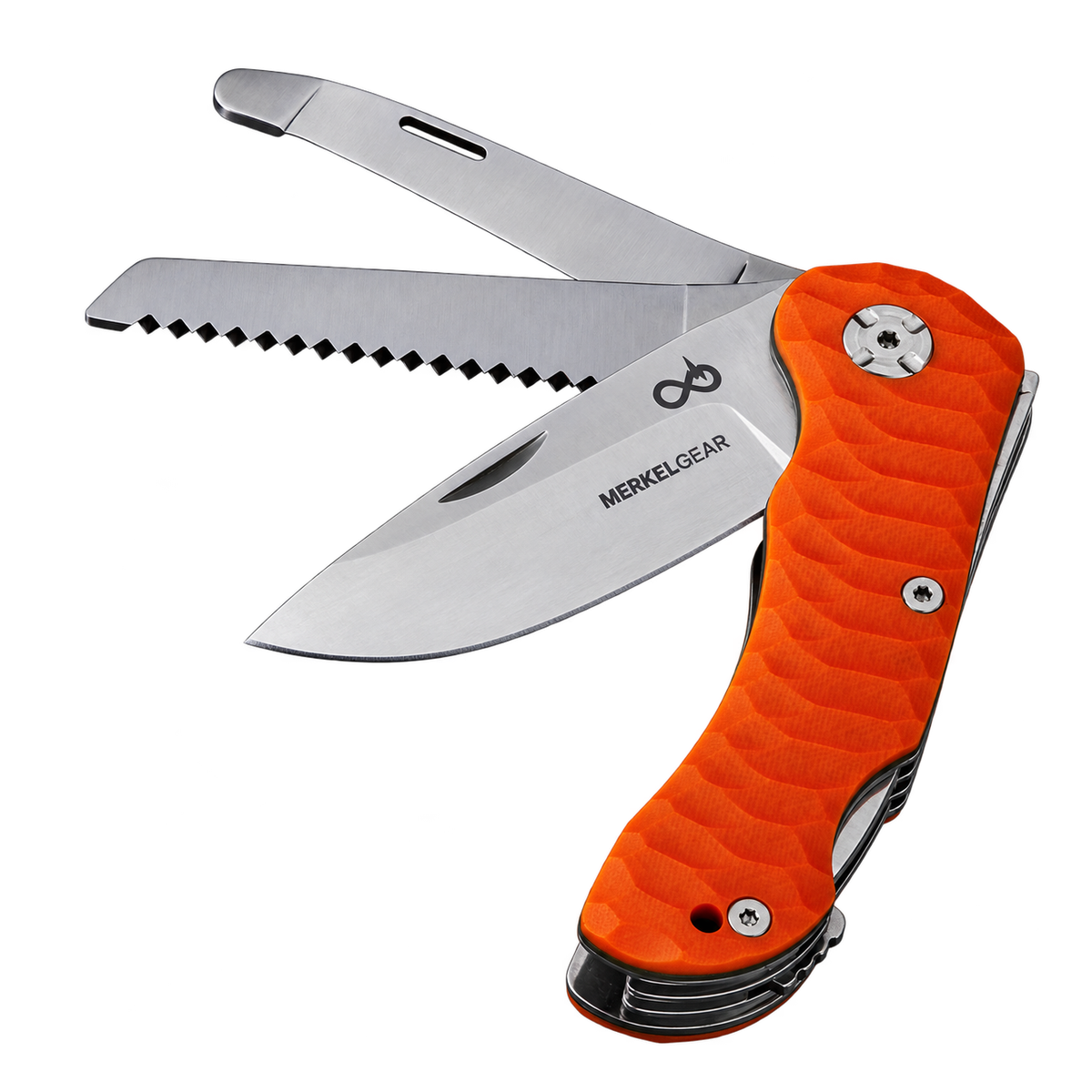 Navaja Merkel Gear & Navaja Merkel Gear-Naranja-Unica