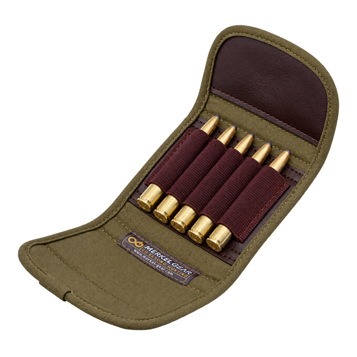 Porta Cartuhos Merkel Gear & Porta Cartuhos Merkel Gear-Olive-Unica