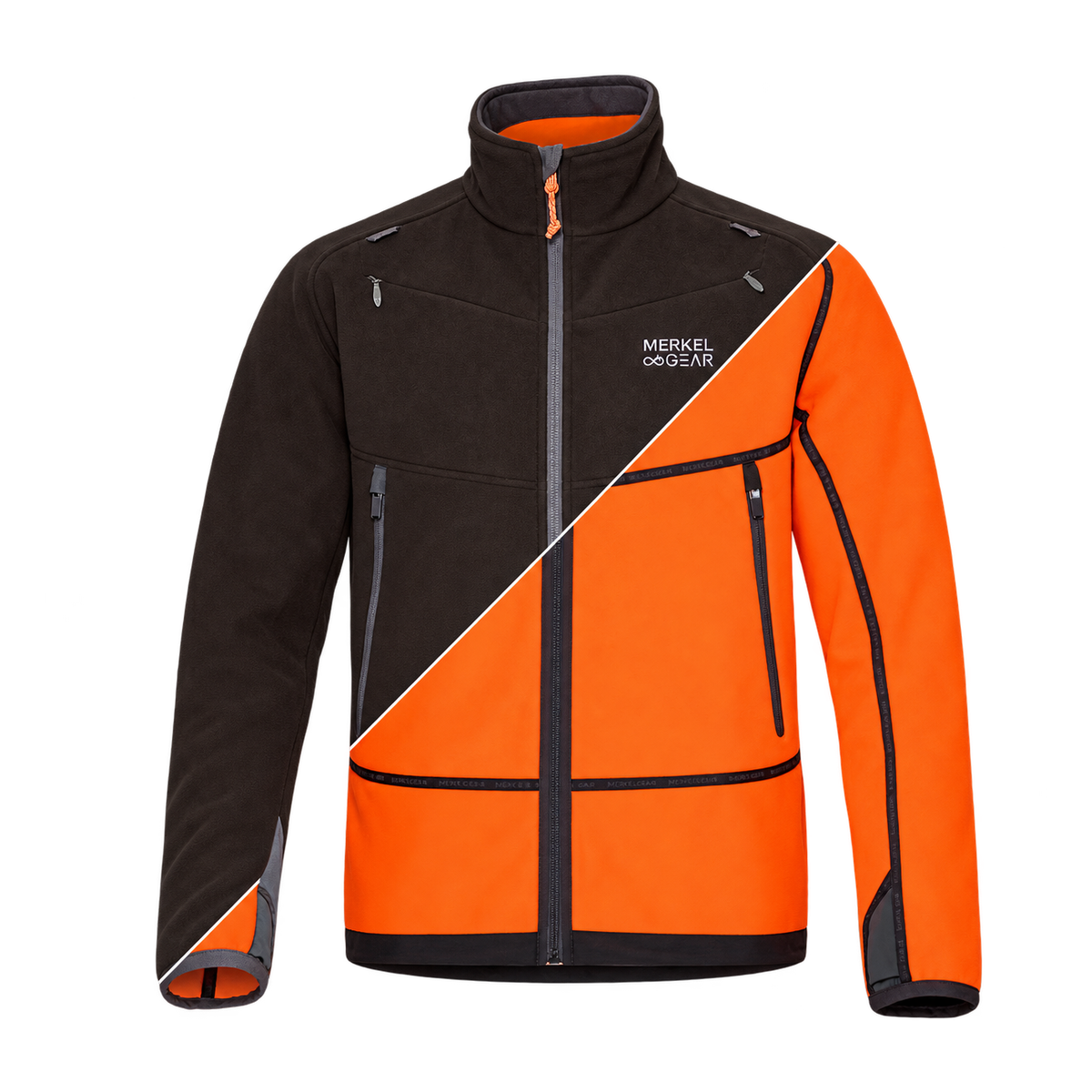 Chaqueta HELIX Marrón/Naranja