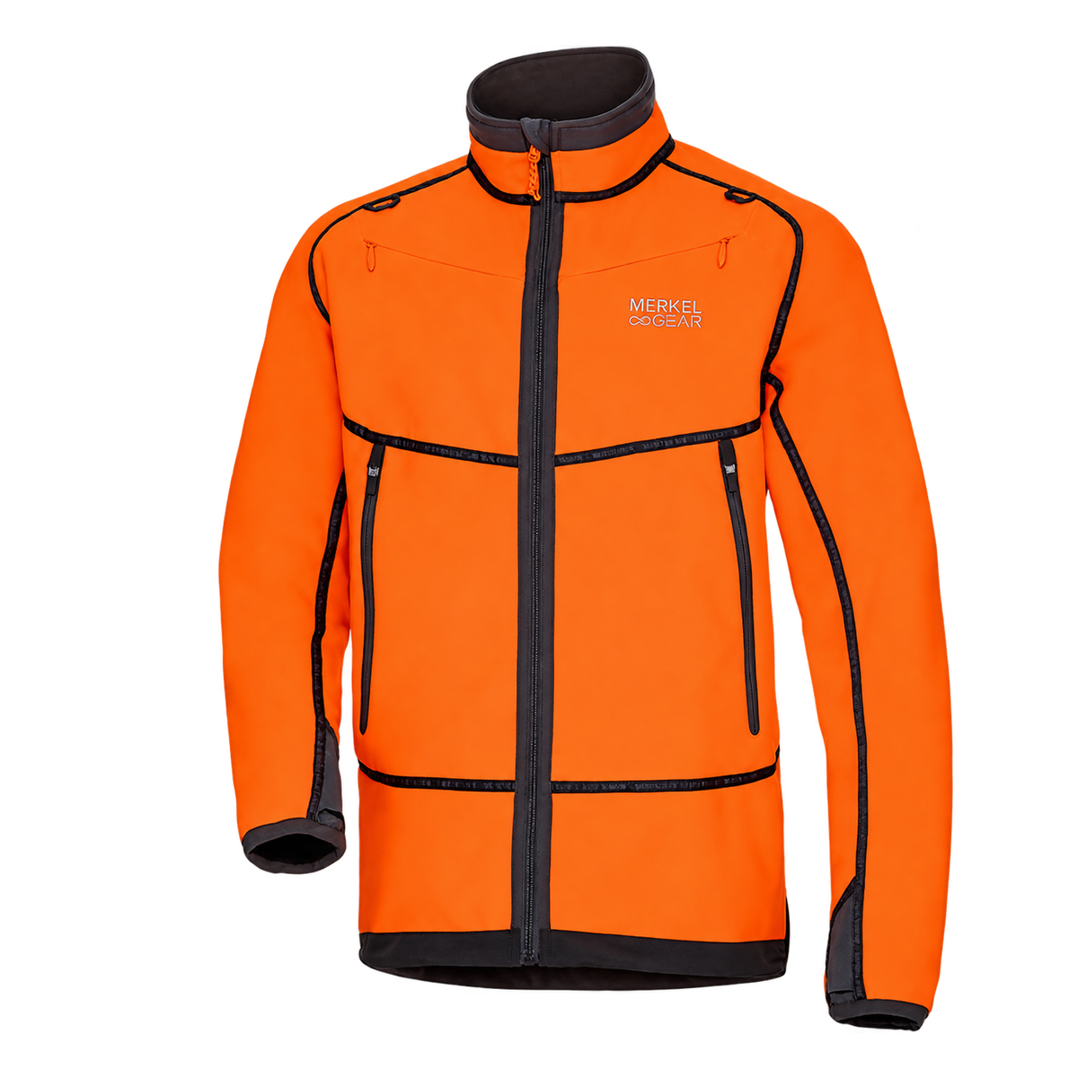 Chaqueta HELIX Marrón/Naranja & Chaqueta HELIX Marrón/Olive-Hombre-XL(54)