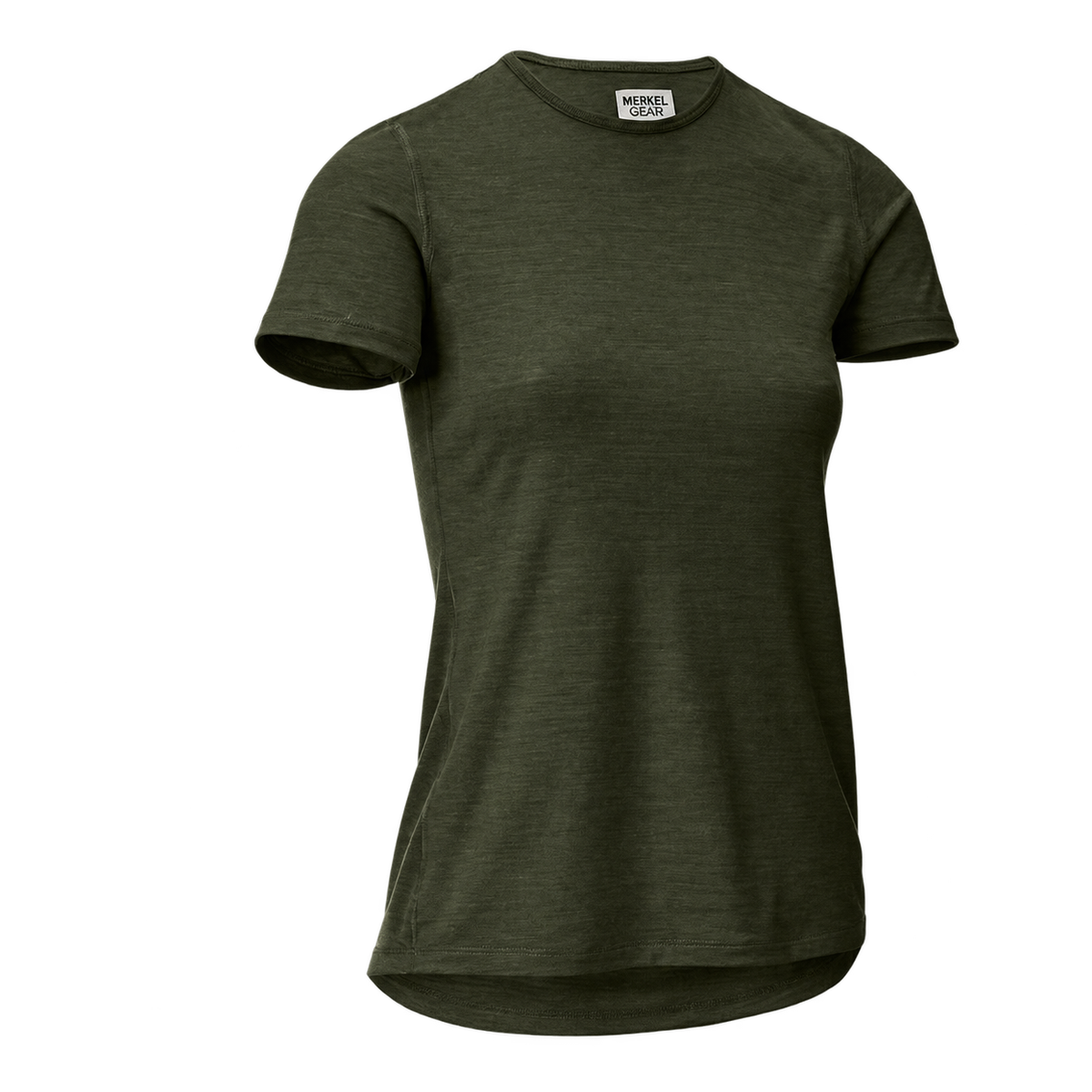 Camiseta Merino 155 & Camiseta Merino 155- Mujer-Olive-S(36)