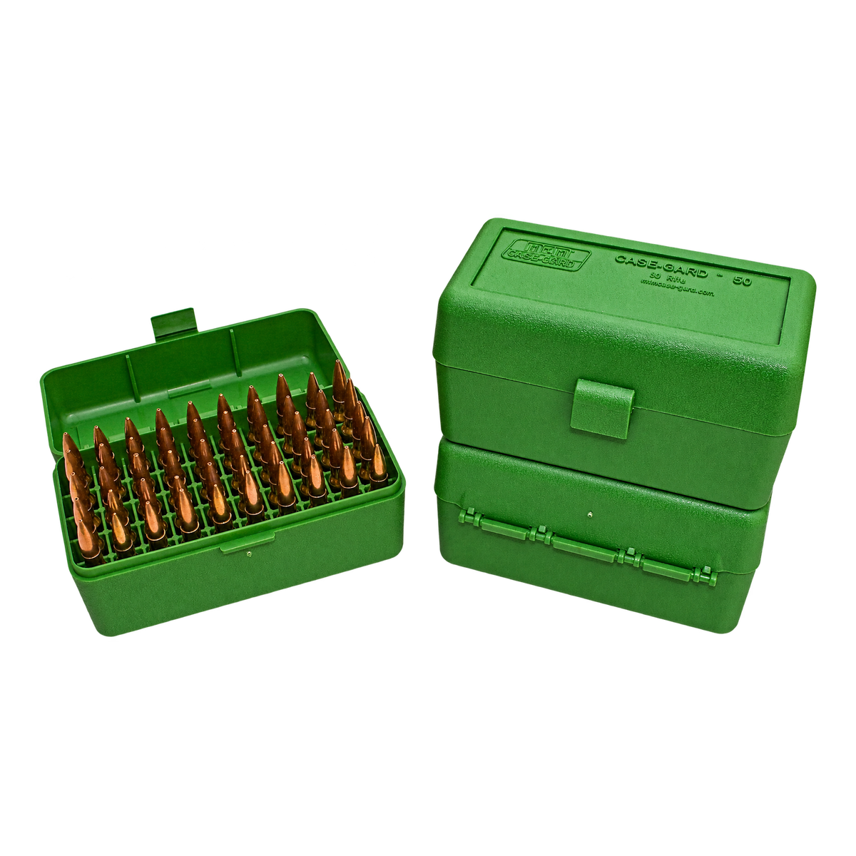 Caja Rifle R50 & CASE GARD SERIE R50 22 HORNET VERDE- 24-