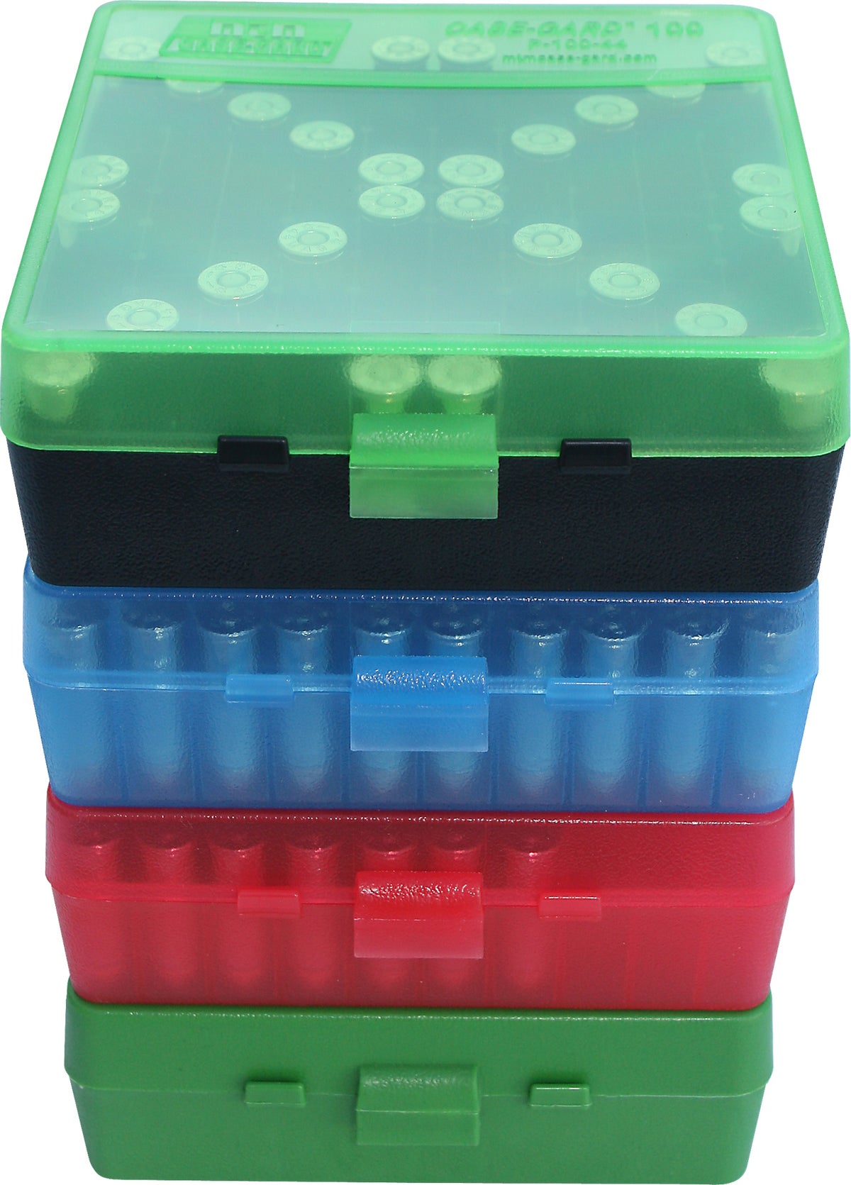Caja Arma Corta P100 & ARMA CORTA CAJA 100RDS 38-357 VERDE-24-