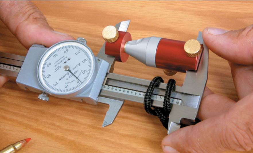 Medidor Espesor Fuego Anular & LOCK-N-LOAD® 17-22 CAL RIM THICKNESS GAUGE