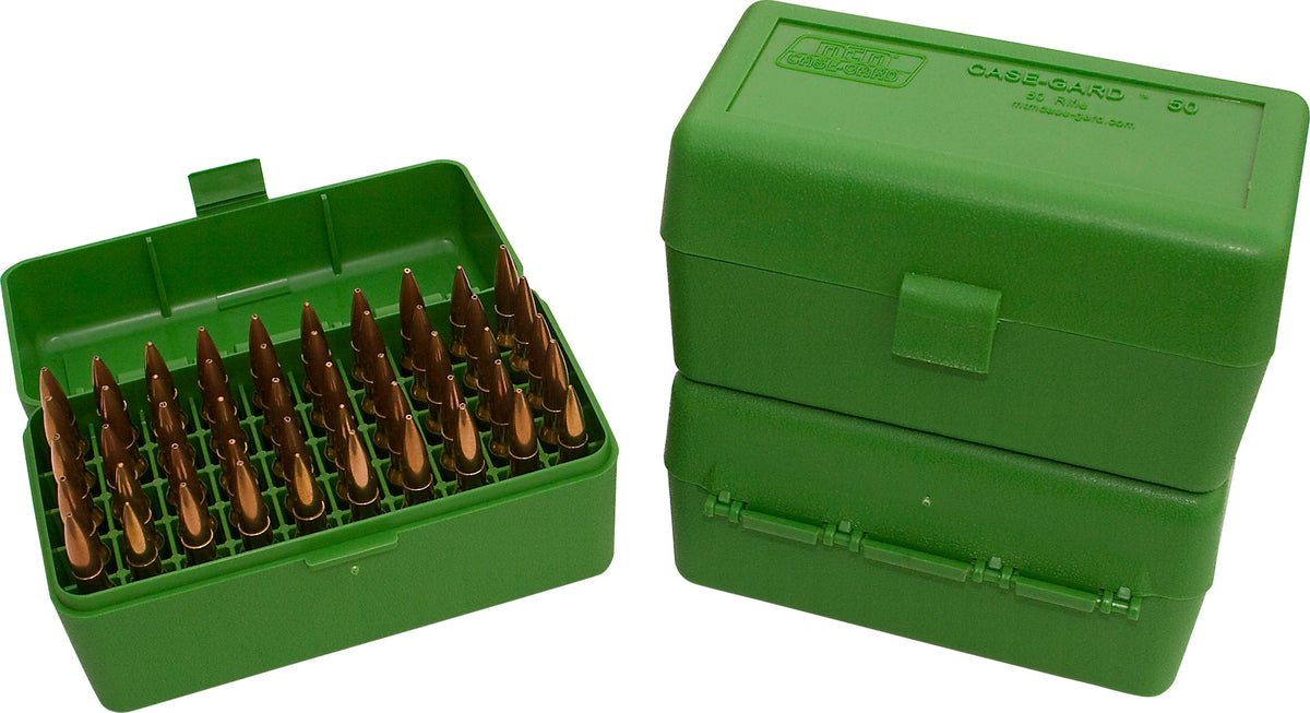 Caja Rifle R50 & CASE GARD SERIE R50 22 HORNET VERDE- 24-