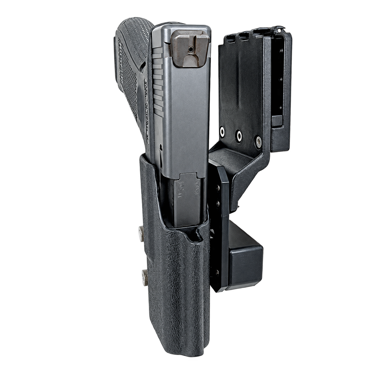 Fundas OWB Pro Glock & *Fundas OWB Pro Competición Glock 17-Carbón Negro