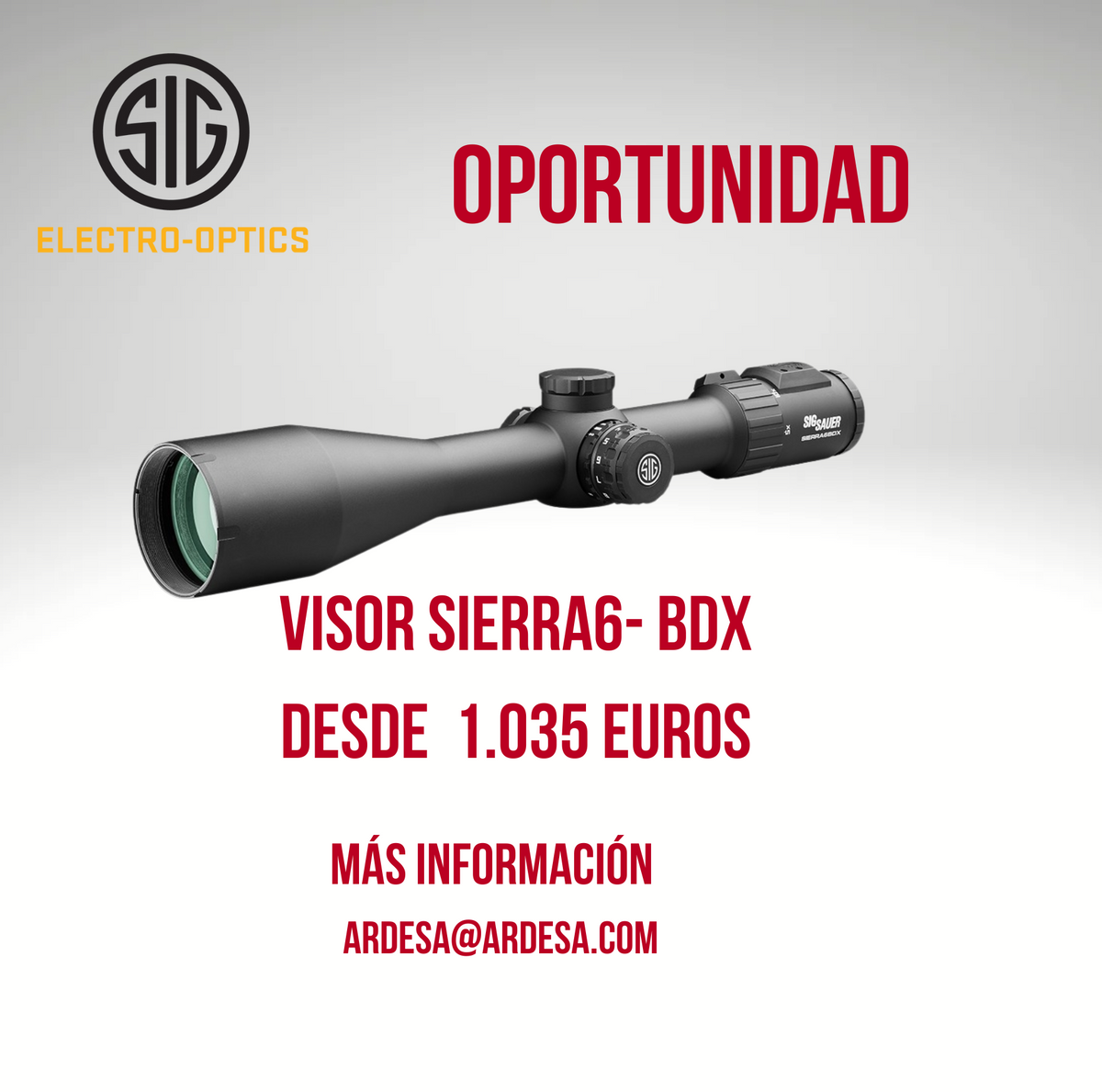 Sig Optics BDX Sierra6