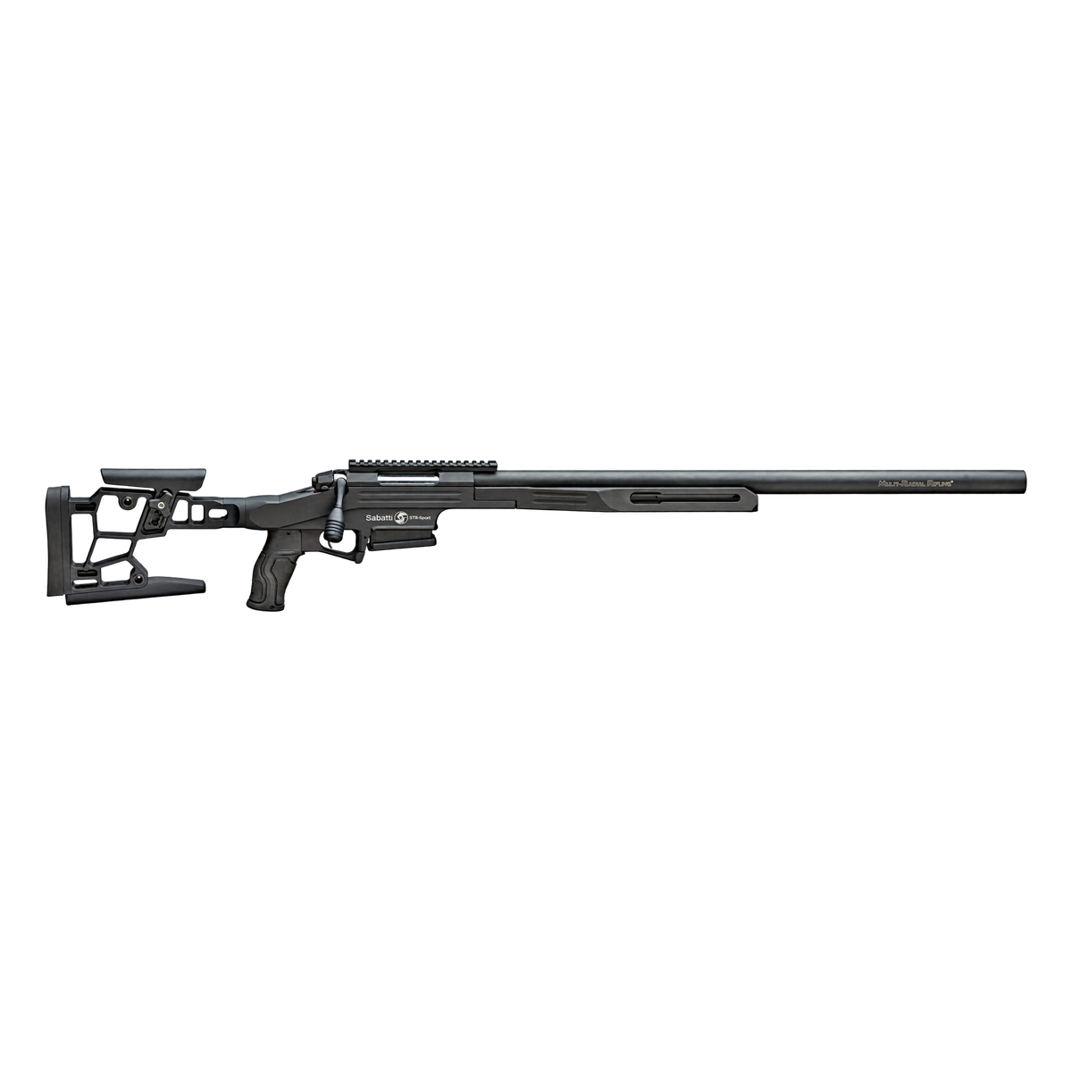 STR Sport II Black F Class & STR Sport II Black-308 Win (5/8"x24) F Class Hand Guard-710-4+1