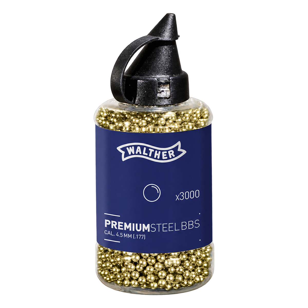 BB Acero Walther Premium Gold-4,5mm-0.36-Botella 3000