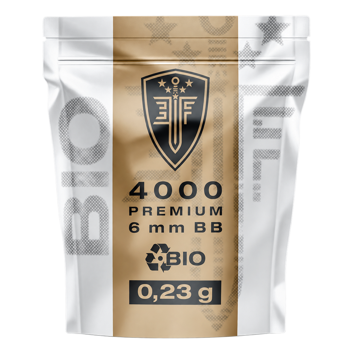 BB-Elite Force-Blancas-6mm-0,25-Bolsa Zipper 4000 uds