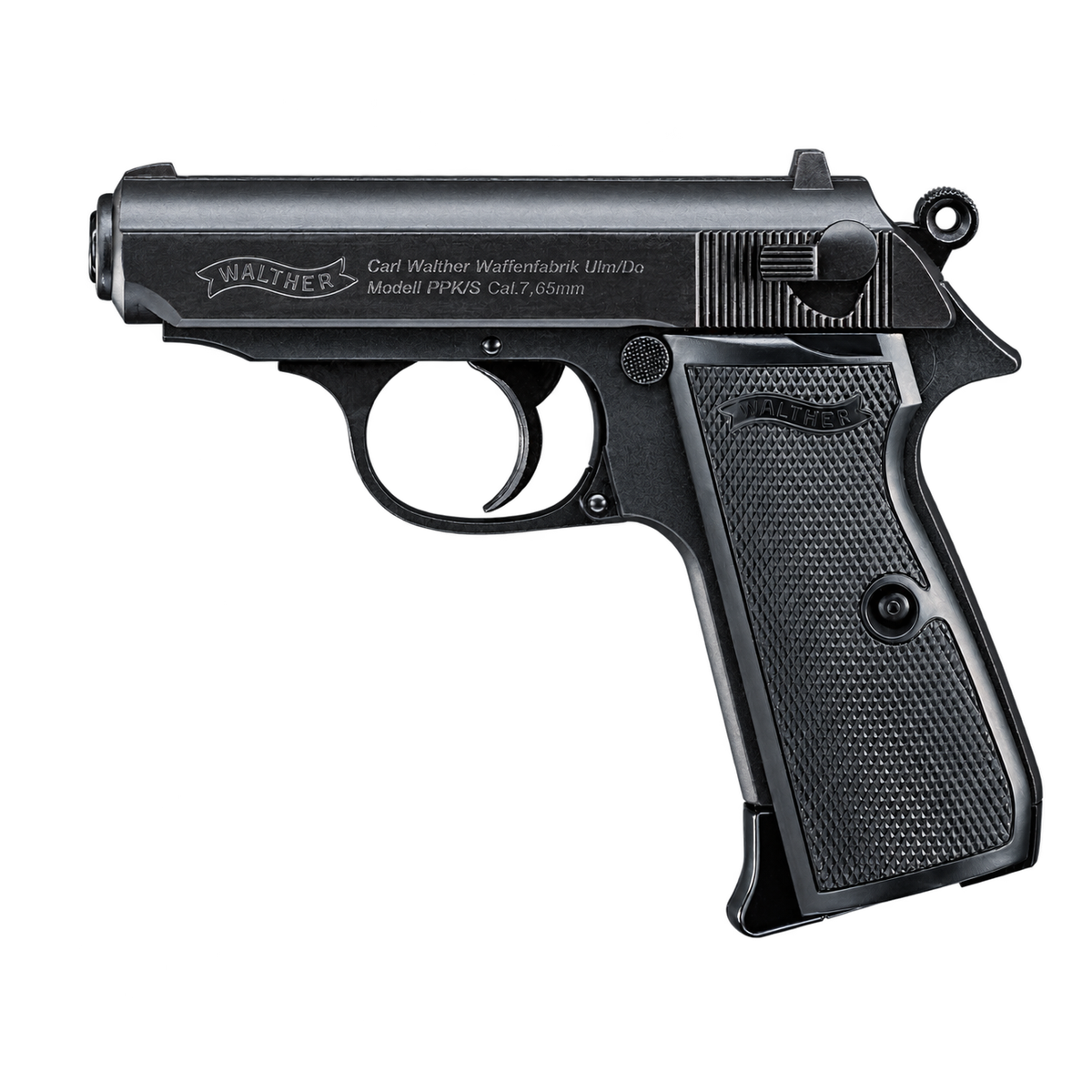 Walther PPKS-Co2 & Co2-Walther PPKS-4,5mm BB-Negra