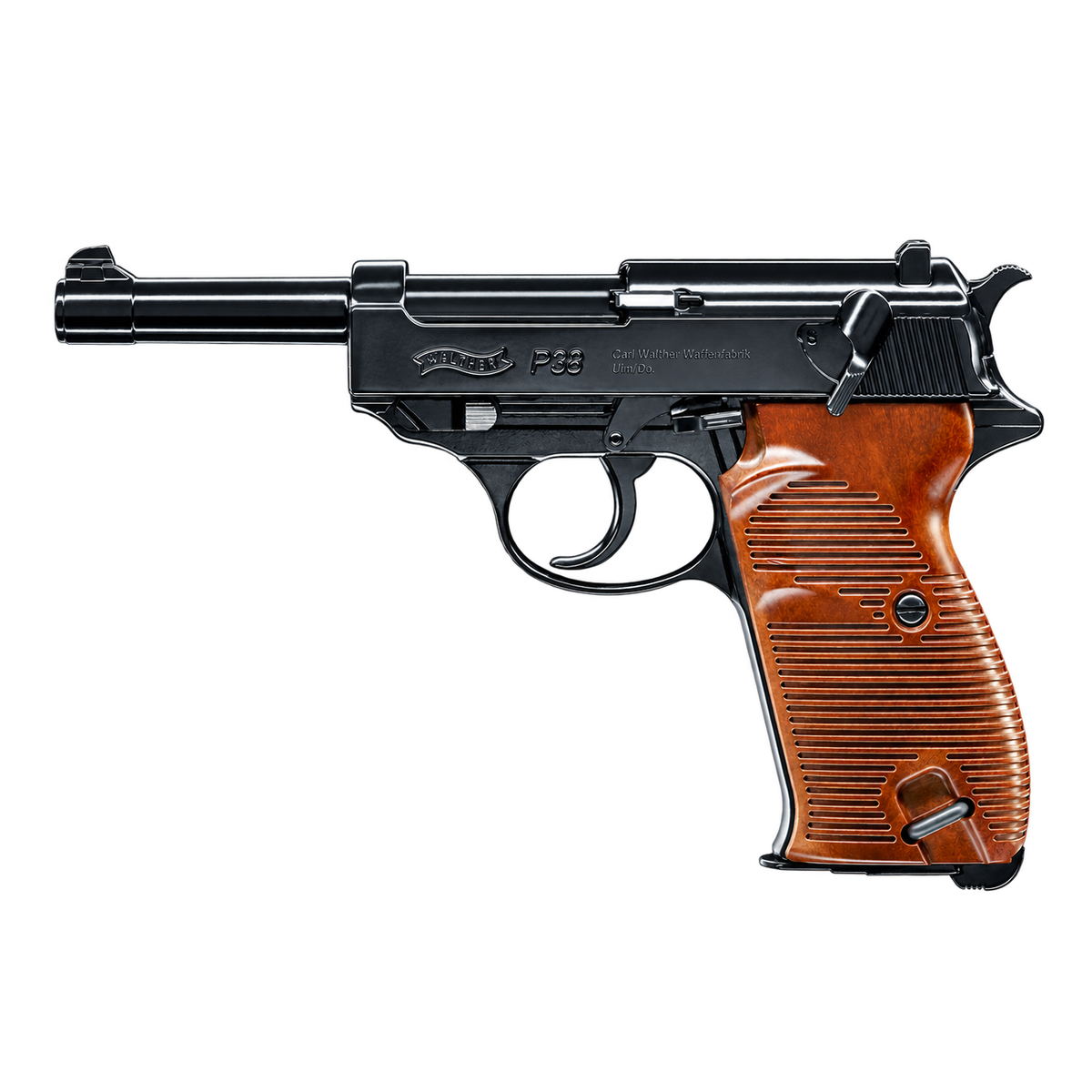 Walther P38-Co2 & Co2-Walther P38-4,5mm BB-Negra