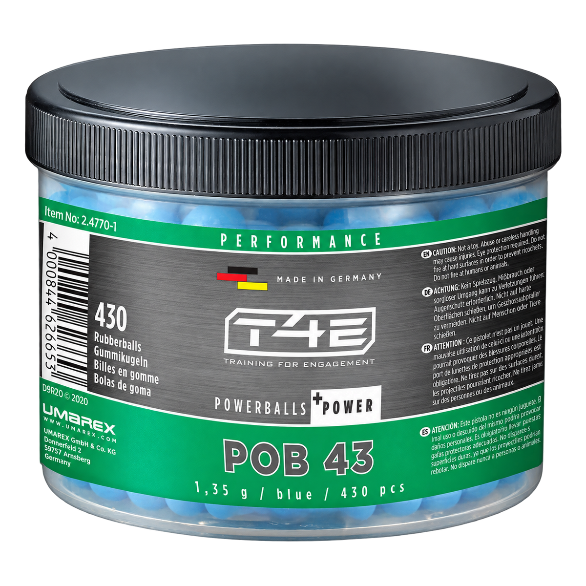 T4E Performance POB 43-1.3-Azúles-430 uds