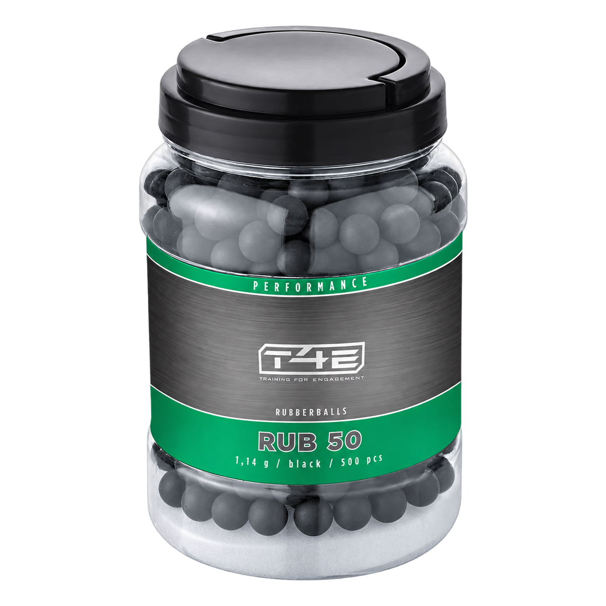 T4E Performance RUB 50-1.14-Negro-500 uds