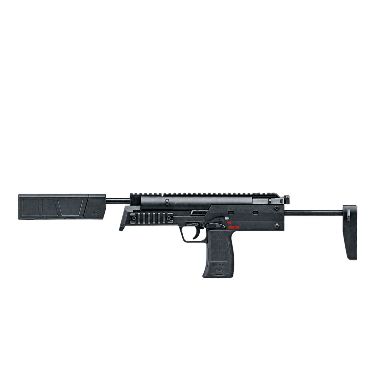 HK MP7A1 SD & Pistola HK MP7A1 SD 4,5 Pellet-7,5 julios