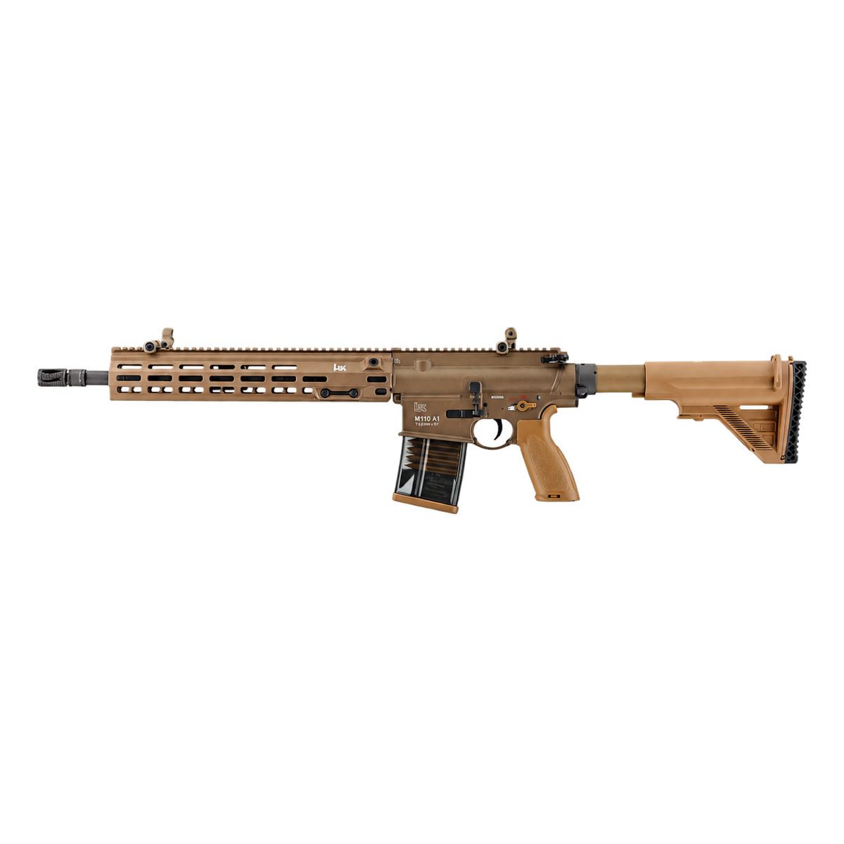 Heckler & Koch M110 A1-ASE & ASE-HK M110 A1-Green Brown 6mm -2 julios