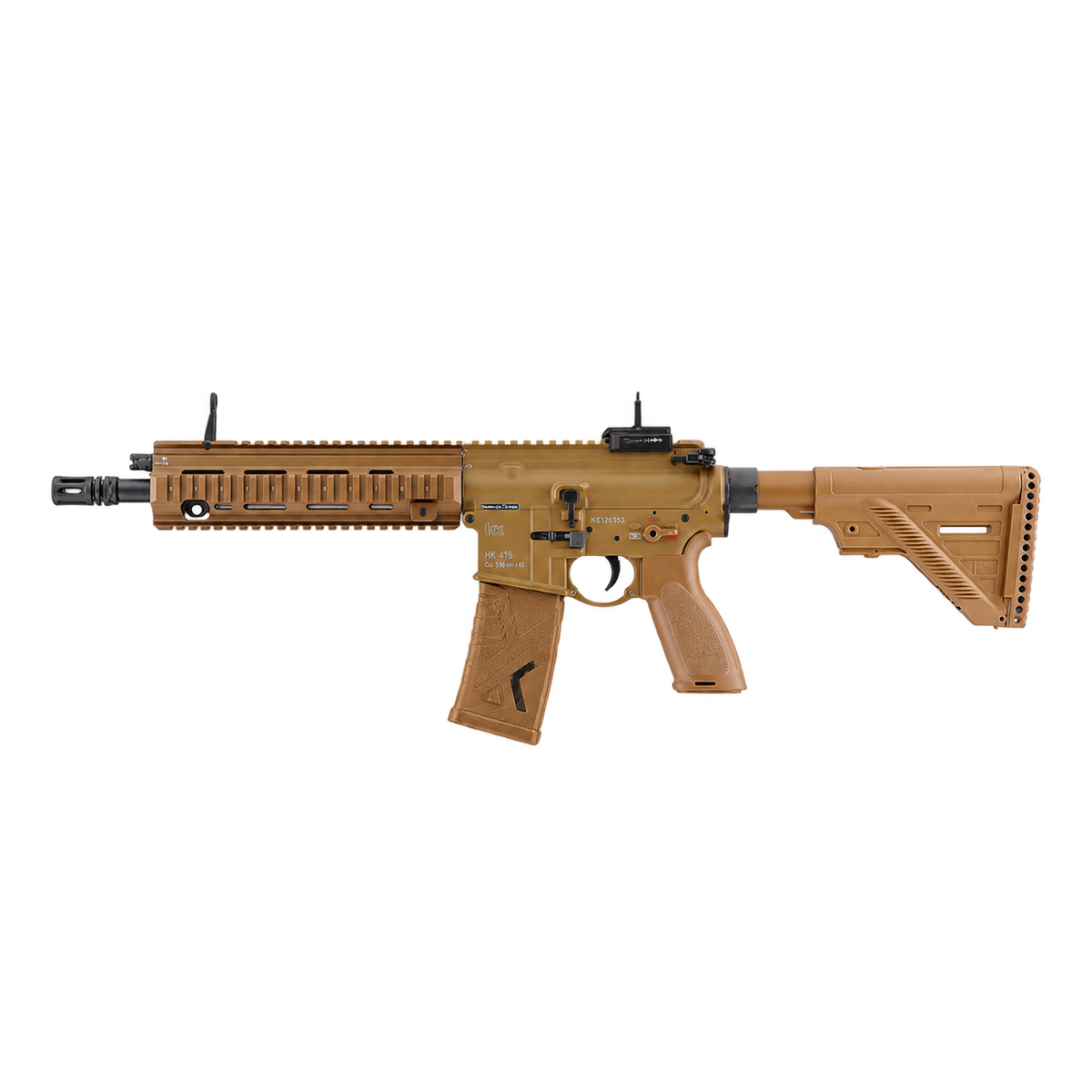 Heckler & Koch 416 A5 V16-ASE & ASE-HK 416 A5 FULL AUTO Green Brown