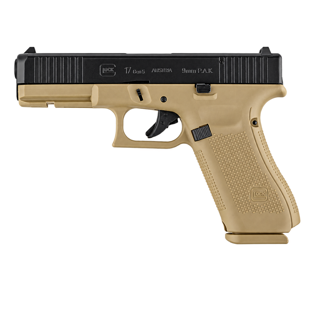 Glock 17 Gen 5-Coyote & Glock 17 Gen5 -Coyote-9mm PAK