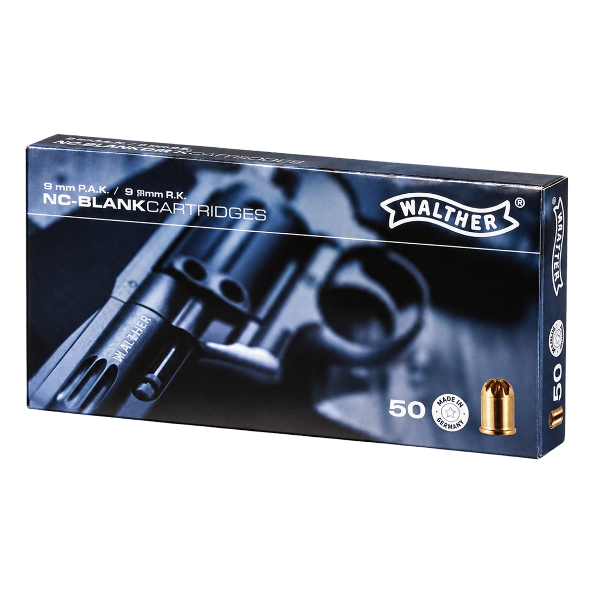 Fogueo Walther--9mm PAK-Caja 50