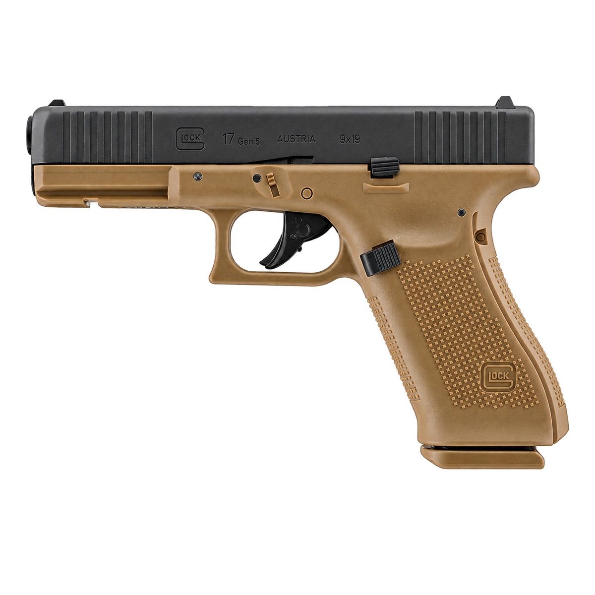 Glock 17 Gen5 BB Co2 Coyote & Co2 Glock 17 Gen5 Coyote-BB