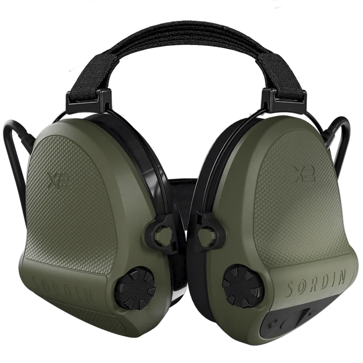 Sordin X2 NeckBand & X2 NECKBAND-CUP VERDE-GEL & X2 NECKBAND-CUP VERDE-FOAM