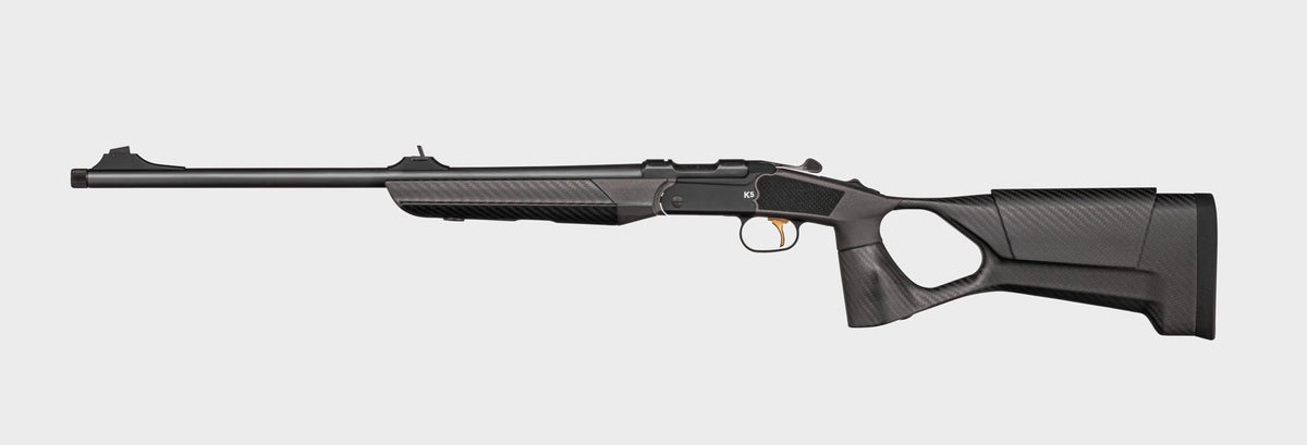 Merkel K5 Carbon - Rifle monodisparo de cerrojo basculante