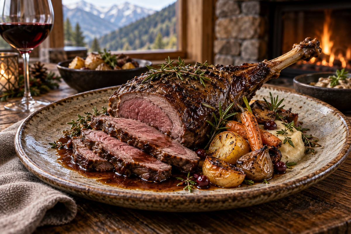 HORNADY: RECETA 13ª DEL CHEF HORNADY, PIERNA DE SARRIO
