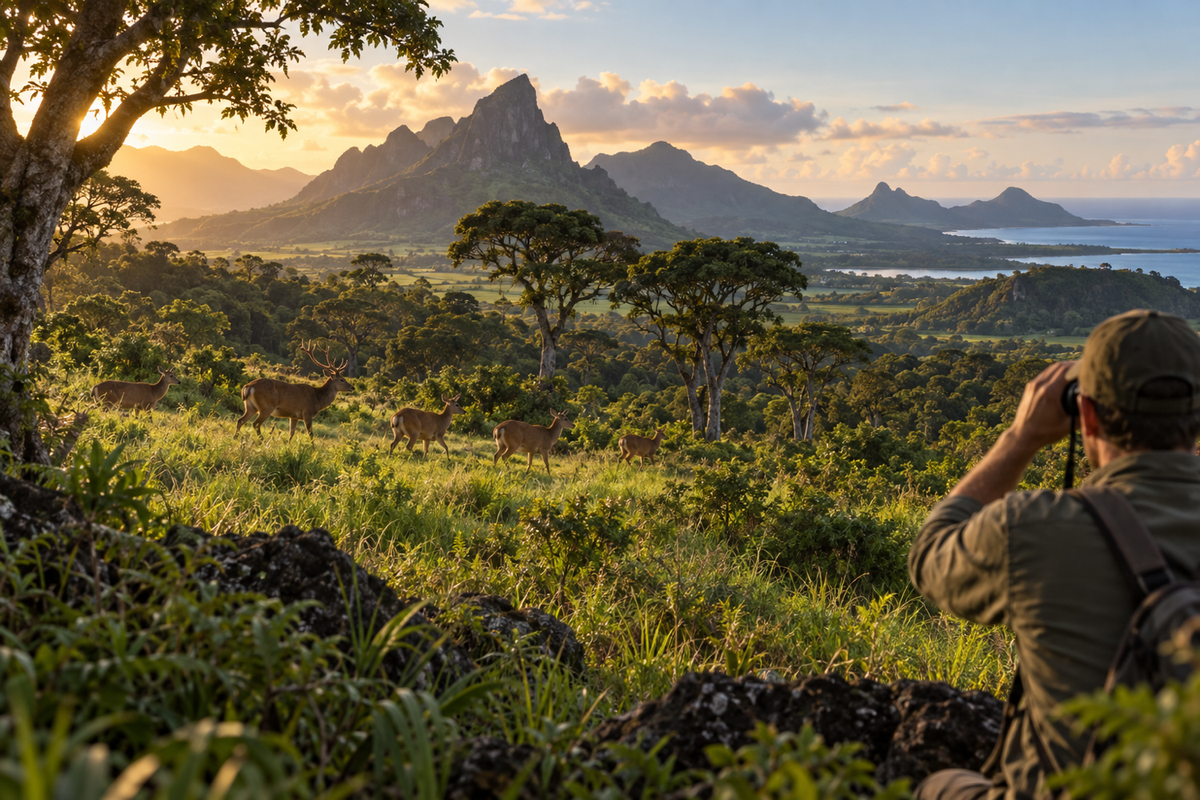 HORNADY, MERKEL Y LEICA: MONTERÍA EN ISLA MAURICIO