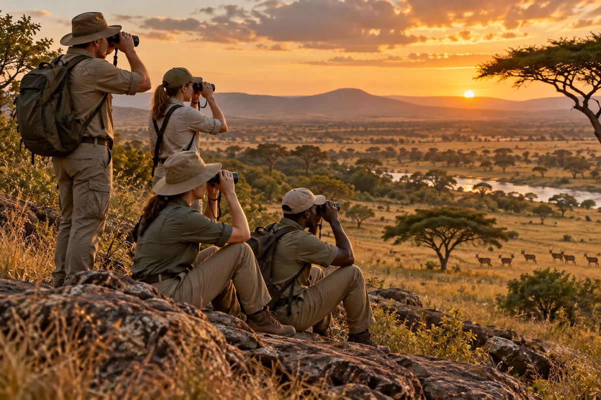 MERKEL Y LEICA: HUNTERS DREAMS CAZAR EN ÁFRICA